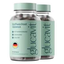 Glucavit 60-Tage-Vorrat – Natürliche Kapseln zur Unterstützung des Stoffwechsels